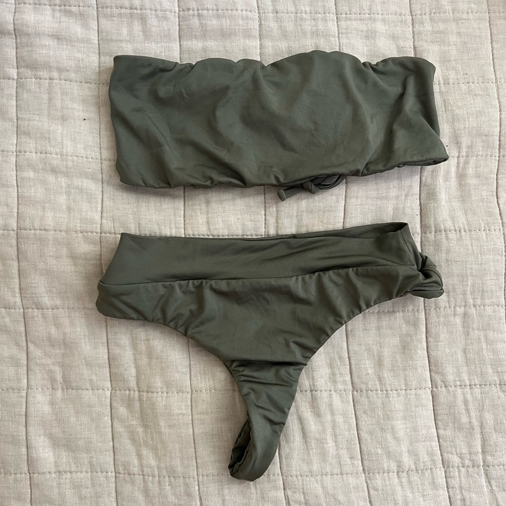 GOSSEBERRY seaside. Bikini for you. Sage color. Size S